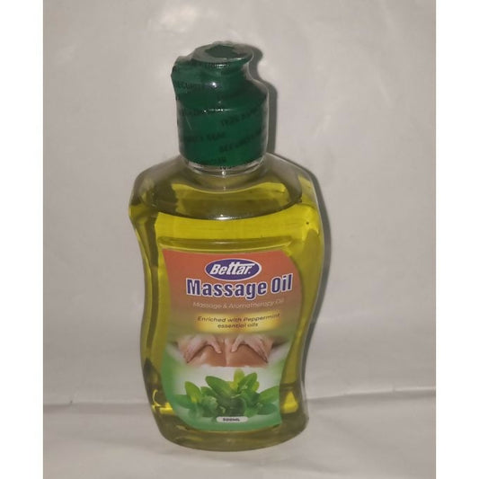 Bettar massage & aromatherapy oil with peppermint essential oil -300ml
