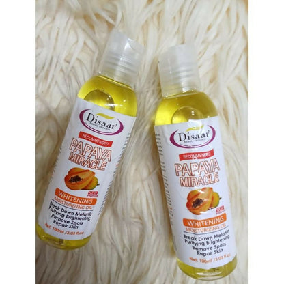 Disaar Papaya miracle dark spots remove Moisturizing oil -100ml