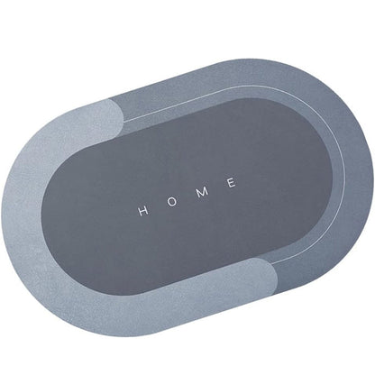 Absorbent Bath Mat Super Cozy Soft Strong Non-Slip PVC Bathroom Rug Quick Dry Bathroom Carpet
