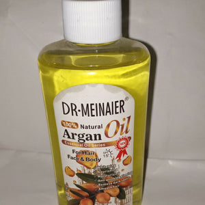 DR MEINAIER 100% Natural Argan Oil For Hair, Face &Body spf15 -220ml