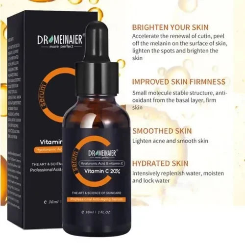 DR MEINAIER Vitamin C Face Serum Hyaluronic Acid & Vitamin E -30ml
