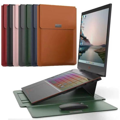 3-in-1 Laptop Sleeve &amp; Stand