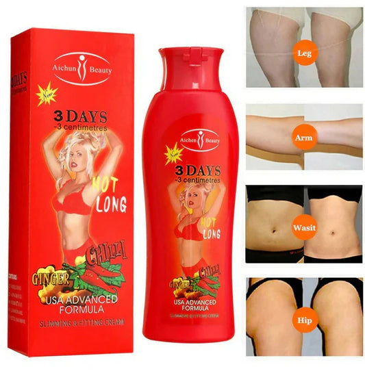 Aichun Beauty-Slimming Cream 3 Days Hot Long Chilli and Ginger