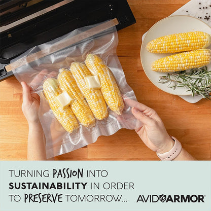 Vacuum Seal Rolls & Bags for Food Storage – Reusable Freezer-Safe Vacuum Sealer Bags
