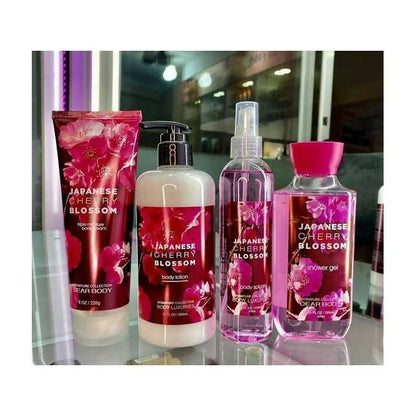 Body Luxuries Japanese Cherry Blossom Quality Body Care 4 In 1 Set