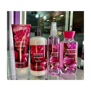Body Luxuries Japanese Cherry Blossom Quality Body Care 4 In 1 Set