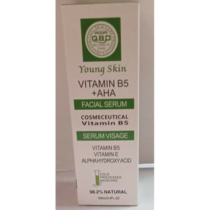 QBD Young Skin Vitamin B5+ AHA Facial Serum - 100ml
