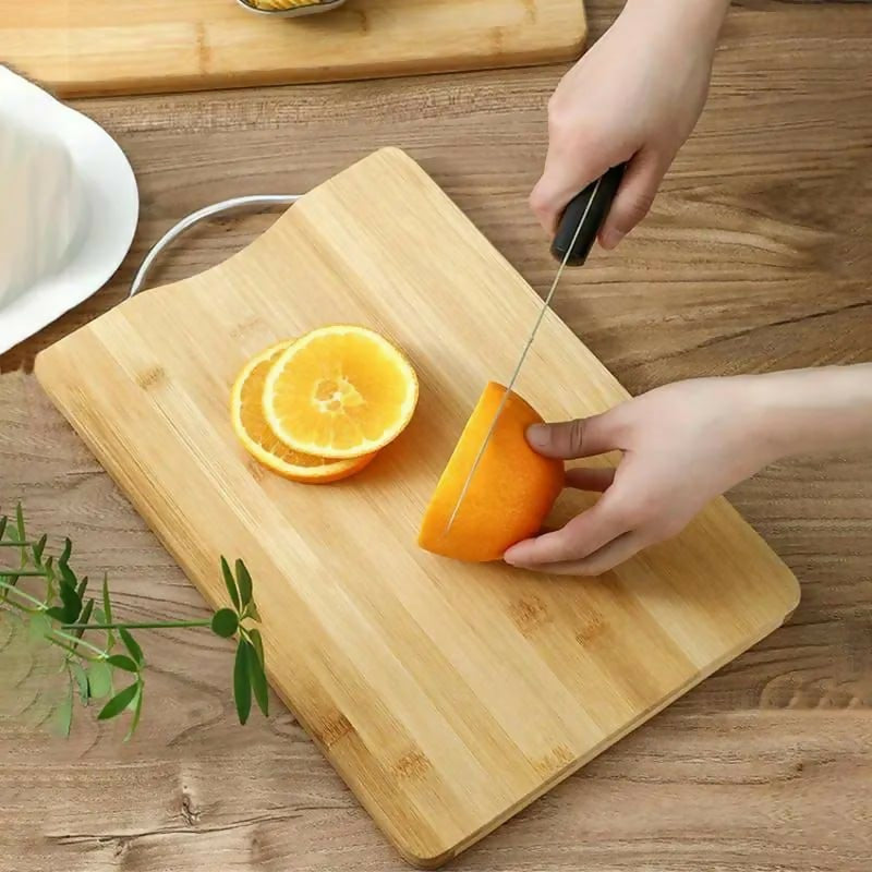 Bamboo Cutting Board – Eco-Friendly, Durable, and Knife-Friendly Kitchen Essential