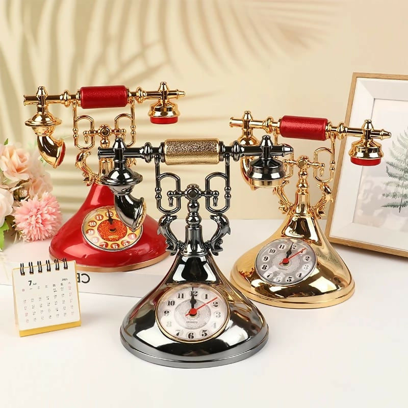 Retro Telephone Alarm Clock