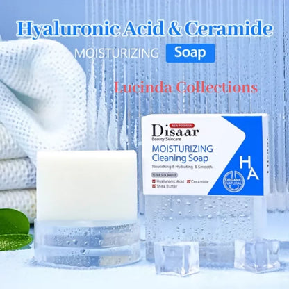 Hyaluronic Acid Moisturizing Cleansing Soap Shea Butter - Disaar