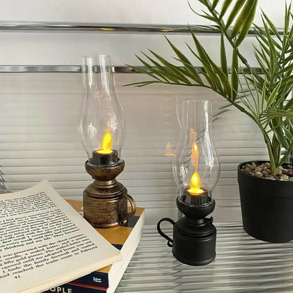 LED candle flickering wicks