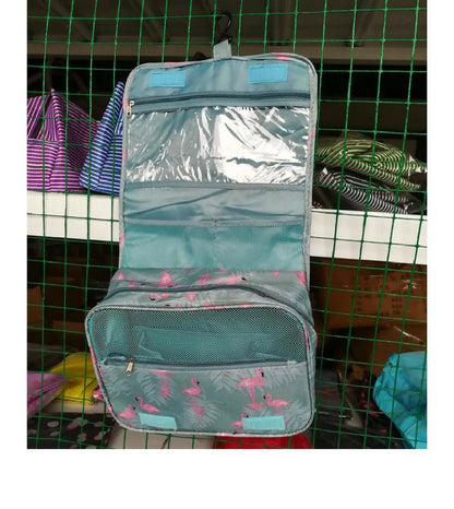 New foldable hanging make up bags