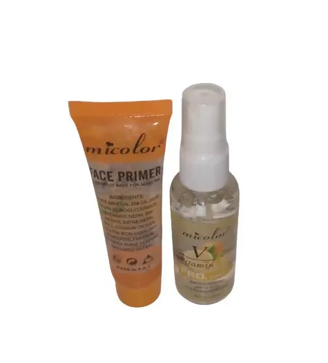 Micolor vitamin C Fit Me 2 In 1 Makeup Primer And Pro Setting Fixer Spray