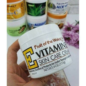 Fruit Of The Wokali Vitamin E Skin Care Cream - Moisturizing, Soothing, Younger