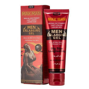 Max MEN Maxman Red Penis Enlargement & Delay Gel
