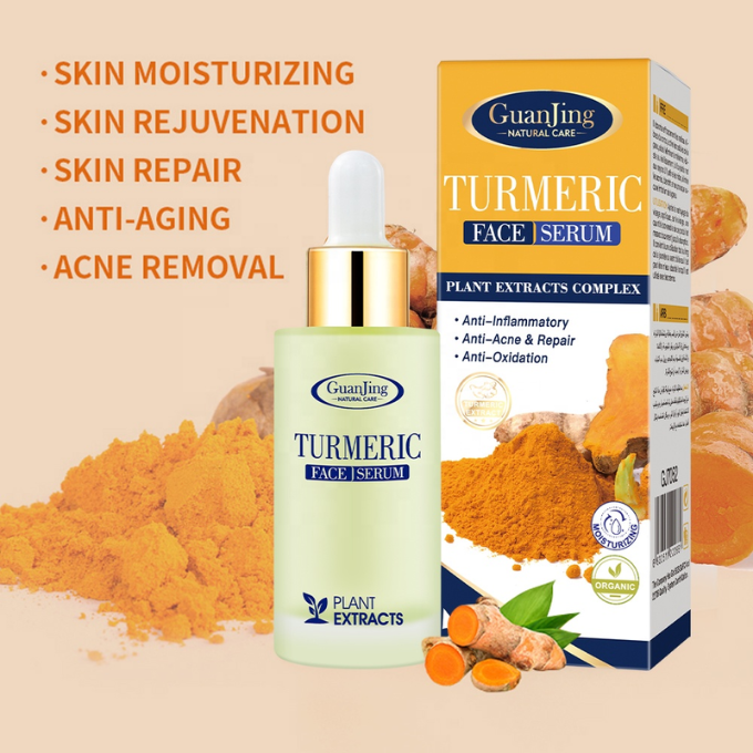 3in1 Turmeric Brightening Hydrating and antiaging face set
