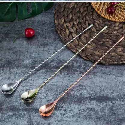 Steel Cocktail Stirring Spoon – 30cm