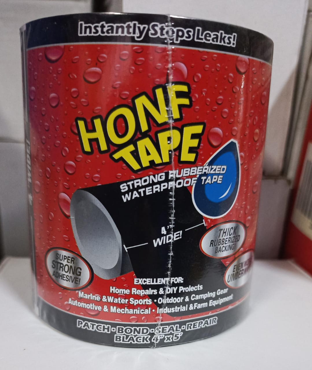 Waterproof Seal Repair Tape – Strong Self-Adhesive Leak Stopper for Plumbing, Pipes, Roofs & Outdoor Use