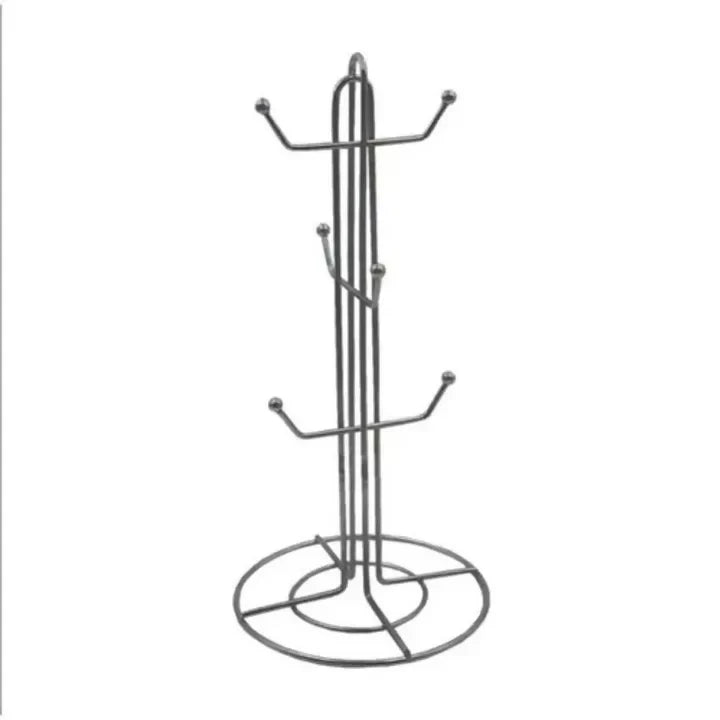 Stainless Steel 6 Cup /Mug Holder Stand