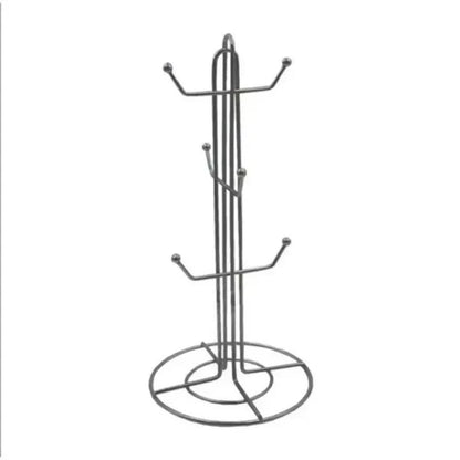 Stainless Steel 6 Cup /Mug Holder Stand