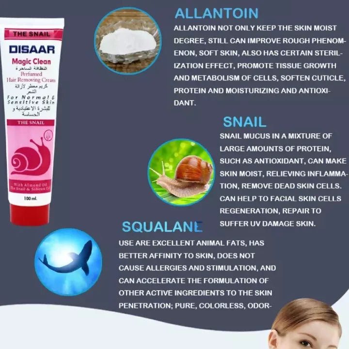 Disaar Natural Magic Snail Almond Oil
