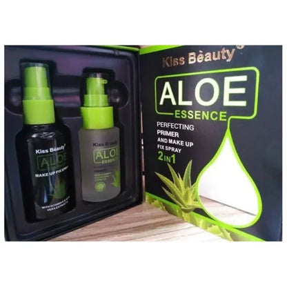 Kiss Beauty Aloe Vera 2 In 1 Perfecting Primer And Makeup Fix Spray