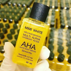 Mimi White Multi Alpha Hydroxy Acid AHA Whitening Body Serum