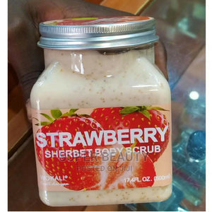 Fruit Of The Wokali Raspberry Sherbet Body Scrub, 300ml