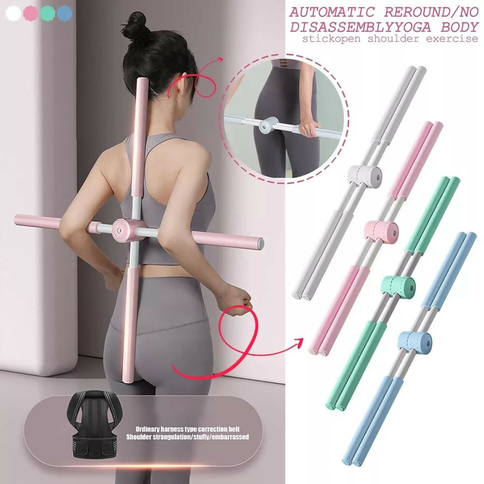 Adjustable Back Corrector Rod – Support, Alignment & Posture Enhancement