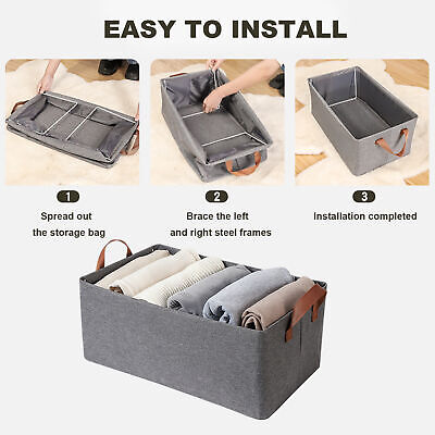 Foldable clothes storage bag