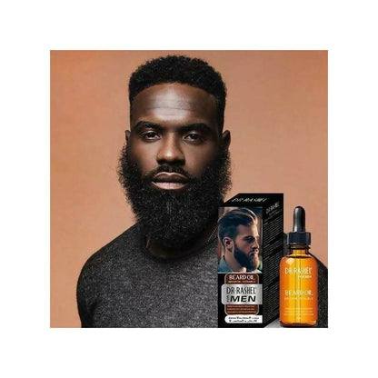 Dr. Rashel Beard Growth Oil With Argan Oil + Vitamin E For Men.