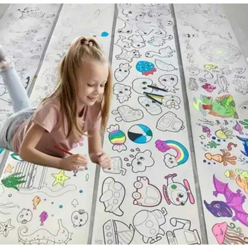 Kids Drawing Roll Coloring Paper