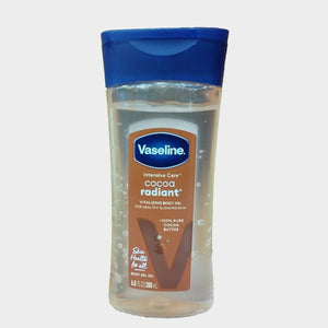 Vaseline Intensive Care Cocoa Radiant Body Oil With Cocoa Butter