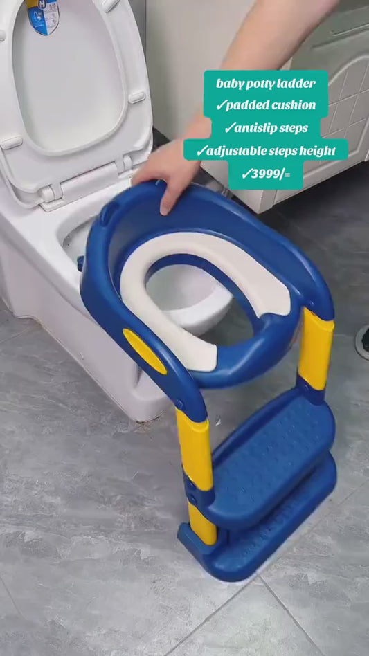Portable Training Kids Toilet-Baby Potty With Ladder