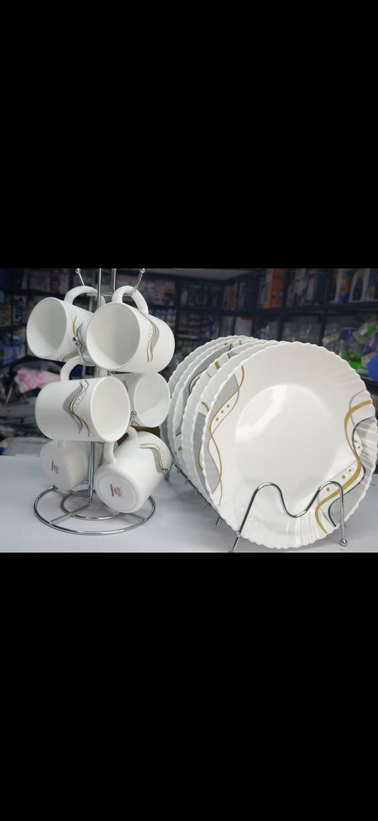 12 Pcs Combo Diva Dinner Set