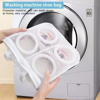 Washing machine shoe bag