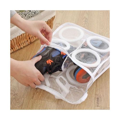 Washing machine shoe bag