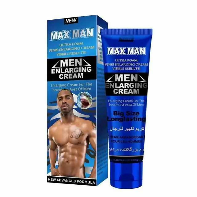 Max Men Penis Enlargement & Erectile Dysfunction Cream – Male Performance Enhancer