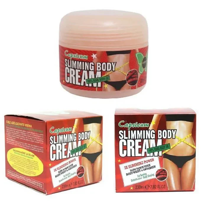 Meizao Capsicum Slimming Body Cream 230ml – Burn Fat, Reduce Cellulite & Firm Your Body