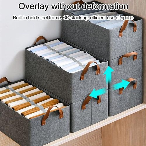 Foldable clothes storage bag