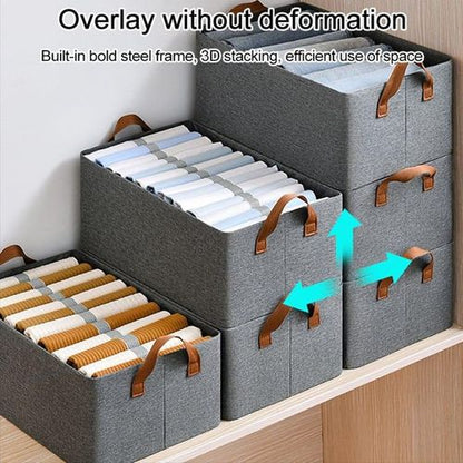 Foldable clothes storage bag
