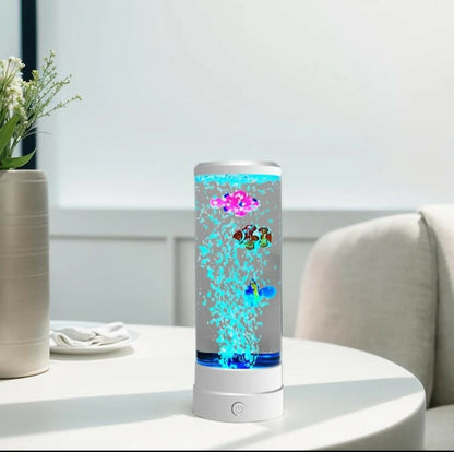 LED Bubble Fish Lamp decor 2.5 liters capacity